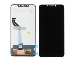 LCD kijelző Xiaomi Pocophone F1 (érintőpanel, átvezető fóliával) fekete